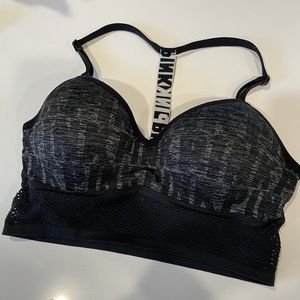 PINK Victoria’s Secret push up sports bra